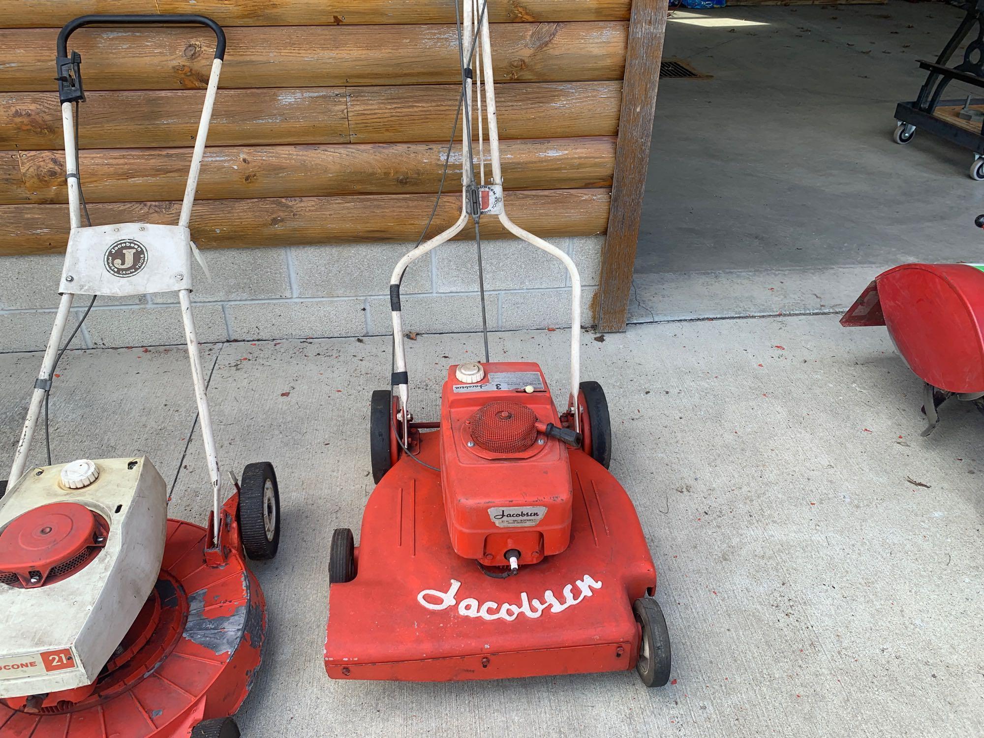 Vintage Jacobson 21 in. Push Mower Proxibid
