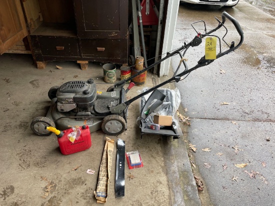 Craftsman 21" Self-Propelled Mower with Extra Blades and Filters