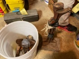Cobbler's Tools, Shoe Horn, Razor Sharpener
