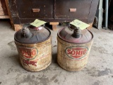 SOHIO Fuel Cans