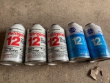 (4) 12 oz. cans of R-12 refrigerant