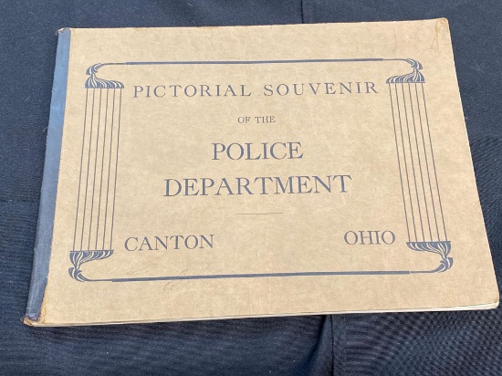 1913 Pictorial Souvenir of the Police Department Canton, Ohio