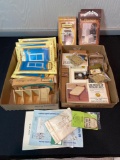 2 boxes of dollhouse accessories