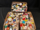 Matchbook collection, 3 boxes