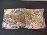 2 bags of assorted jewelry, large lot