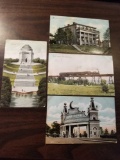 4 early landmark postcards