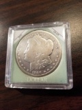 1889o Morgan silver dollar