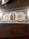 1953A $2 red seal note