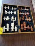 Ornate chess set