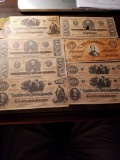 Confederate bills, copies