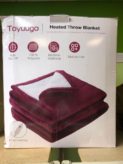 Toyuugo heated throw blanket