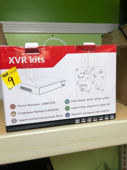 Xvr kits video recorder security