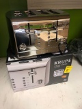 Krups 4 slice toaster new in box, tested & working