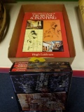Drawing/painting book, 5 vol. USPS war remembered books