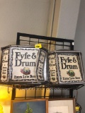 Fyfe and Drum advertising plastic