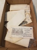 US nickels 8n envelopes and loose, 1939-1960