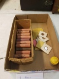 18 rolls of wheat pennies, mostly 1930s