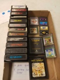 14 Atari, 8 Nintendo color and advance games