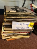 Large pile of records