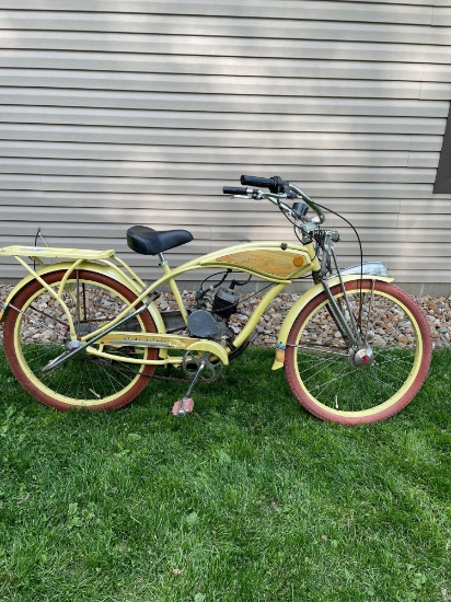 Woodside glide deluxe motorized bicycle, needs work