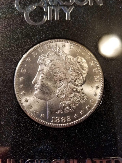 1882 CC Uncirculated Silver Dollar