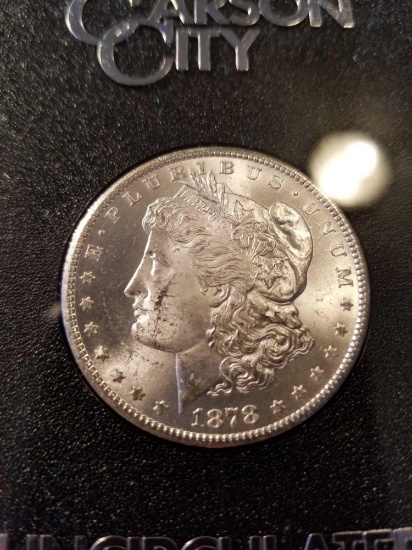 1878 CC Uncirculated Silver Dollar