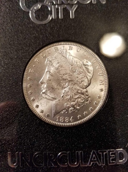1884 CC Uncirculated Silver Dollar