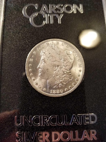 1880 CC Uncirculated Silver Dollar