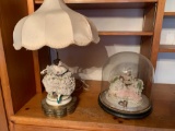 Dresden lace figurine with Case