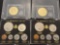 U.S. Presidential Coin sets, gold plated Eisenhower dollars