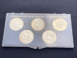 Eisenhower Dollar 5 coin collection