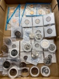 Assorted Kennedy Half Dollars, Roosevelt Dimes, Jefferson Nickels and more