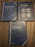 (2) Partial Nickel Books, (4) Mercury Dimes with Water Damaged Book