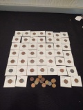 Assorted Lincoln Head, Wheat and Memorial Cents
