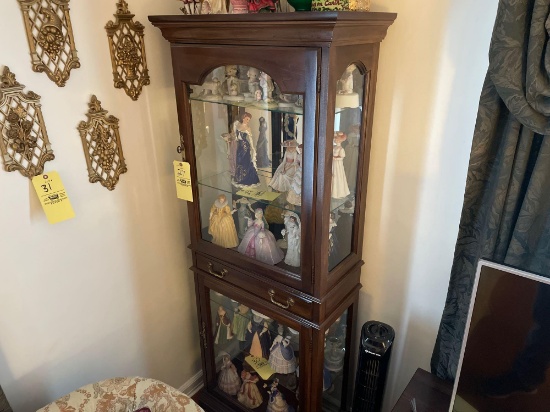 Lighted China Cabinet