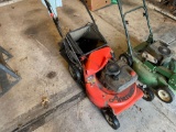 Ariens push mower with bagger