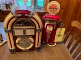 Modern jukebox cassette player-modern gas pump phone