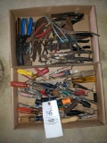 Plyers, screwdrivers, snips, vise grips