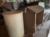 Dog house-barrel