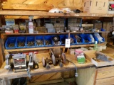 Grinders, organizers and bins of hardware