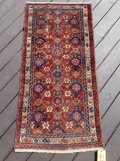 Persian rug, 4.9 x 2.5
