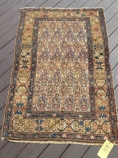 Persian rug, 5.5 x 3.7
