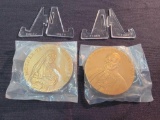 Mother Teresa and Pope John Paul II Commemorative Coins