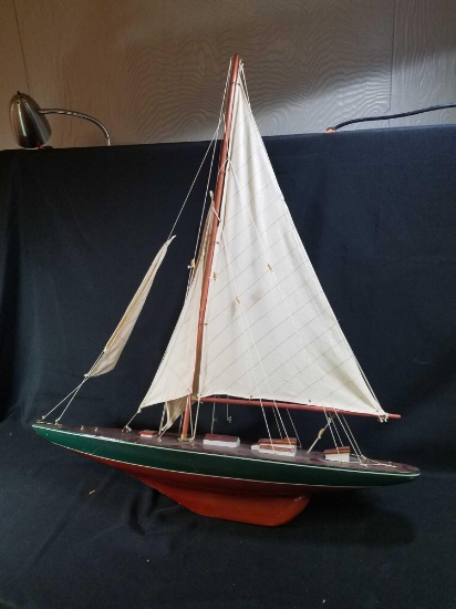 Wood sail ship