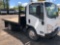 2013 Isuzu cabover flatbed truck with 50,774 miles