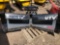 SnowEx UTV v-plow with mounting bracket