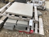 Wallpavers and large 30 inch stone