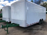 2014 Stealth enclosed cargo trailer, ramp door, 8 x 20
