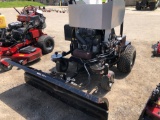 Prototype snow plow machine, 811 hours, 60 in. blade, hyd blade control