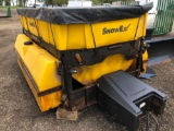 SnowEx Supermax to 800 X liquid and salt spreader with spinner, 10 ft. long